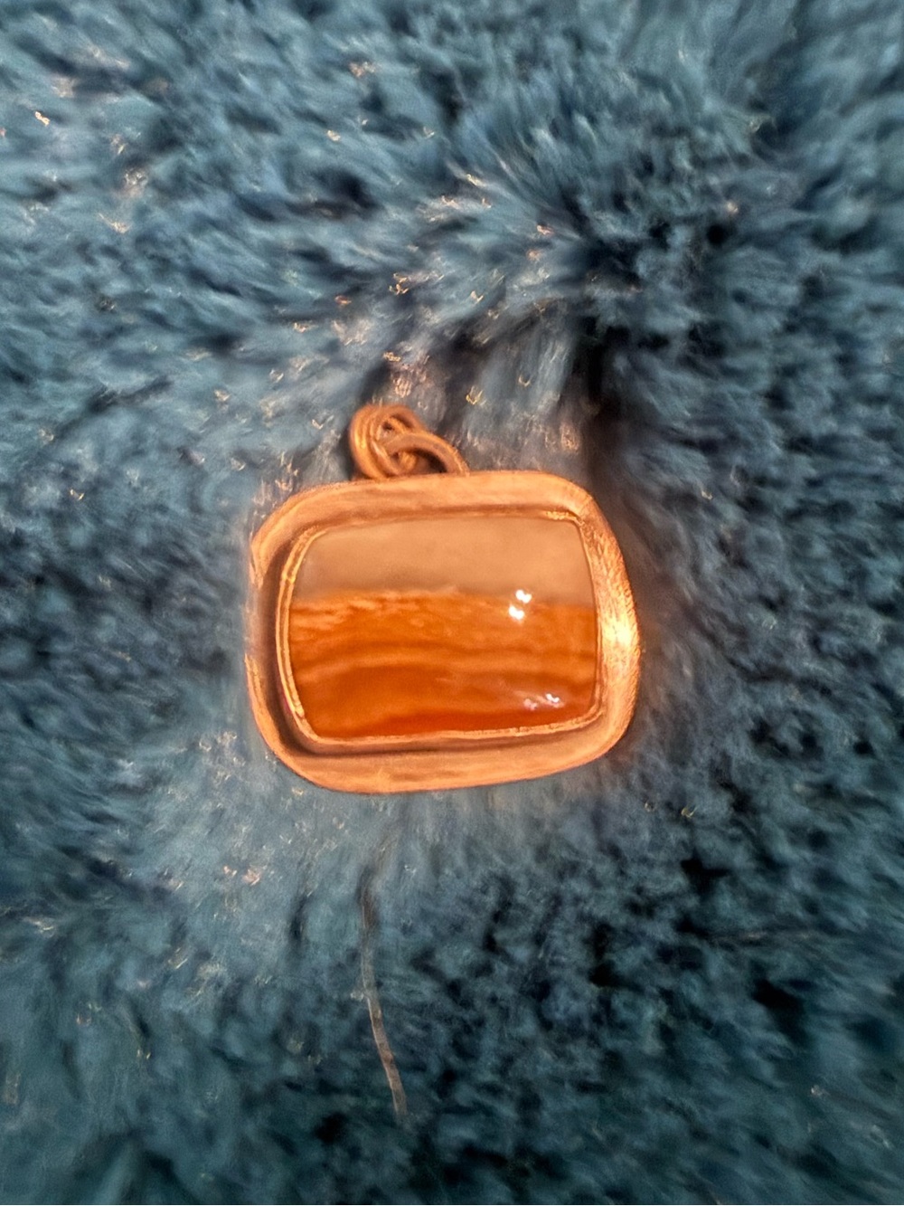 Scenic Jasper pendant in sterling silver - Picture 4 of 4